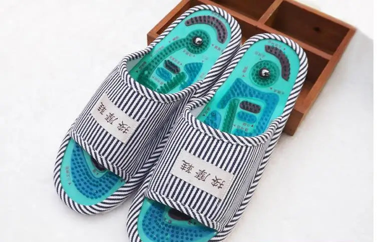 Reflexology Acupressure Massage Slippers – Medium Pressure Pain Relief & Wellness Boost