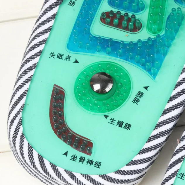Reflexology Acupressure Massage Slippers – Medium Pressure Pain Relief & Wellness Boost