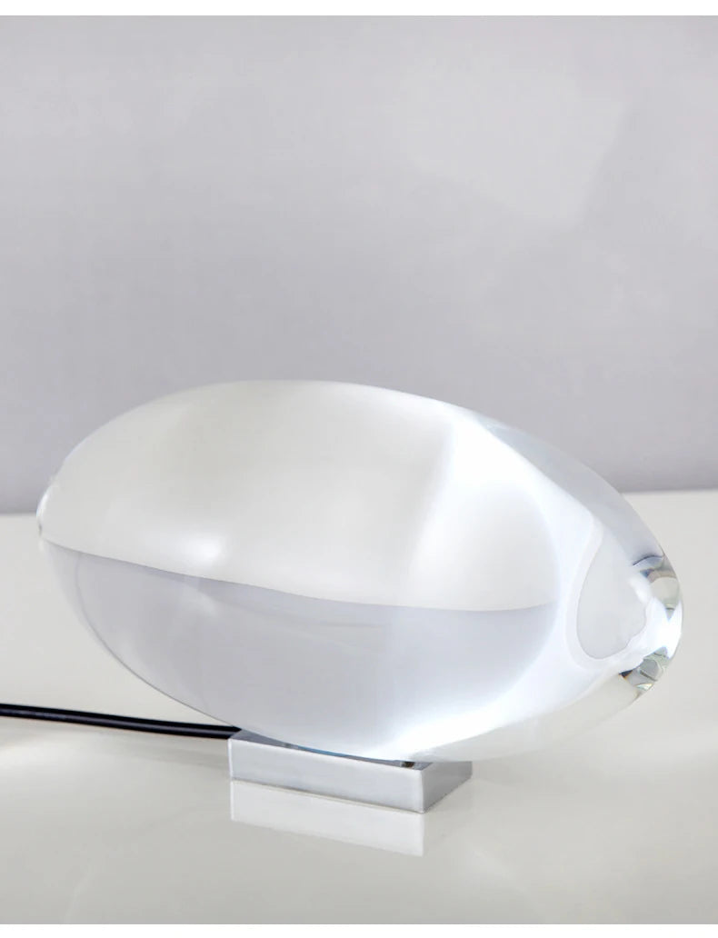 European Luxe Crystal Lamp Bedside Table Lamps For Living Bedroom Decor Light Night Projector Gift