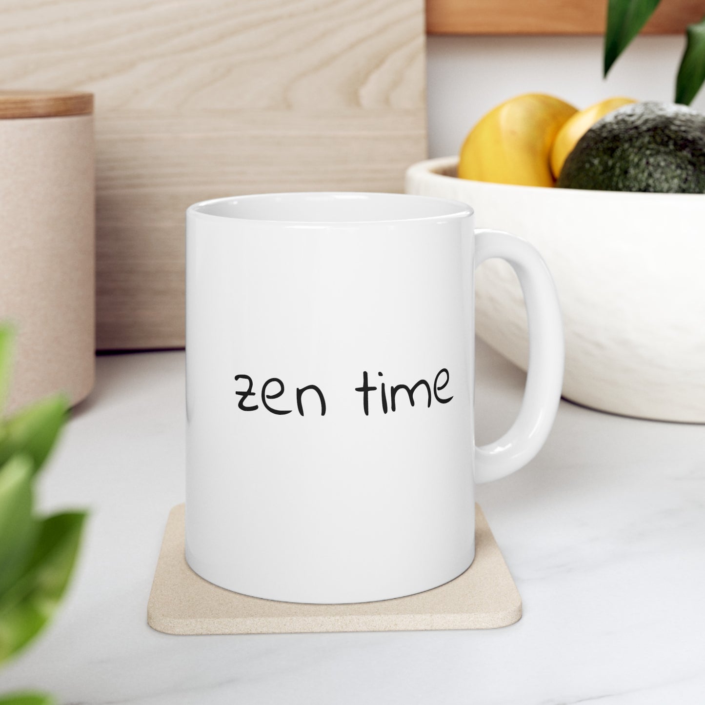 Zen Time & Yin Yang Effect Ceramic Mugs - Find Harmony in Every Sip