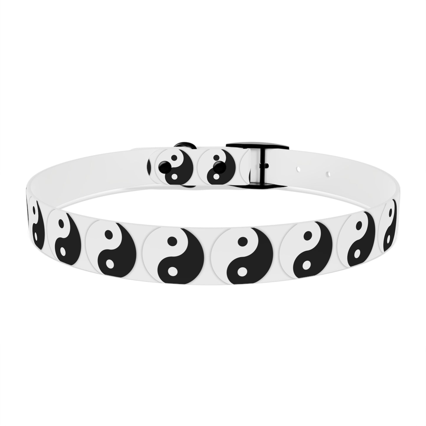Yinyang Effect Dog Collar - Balance and Style