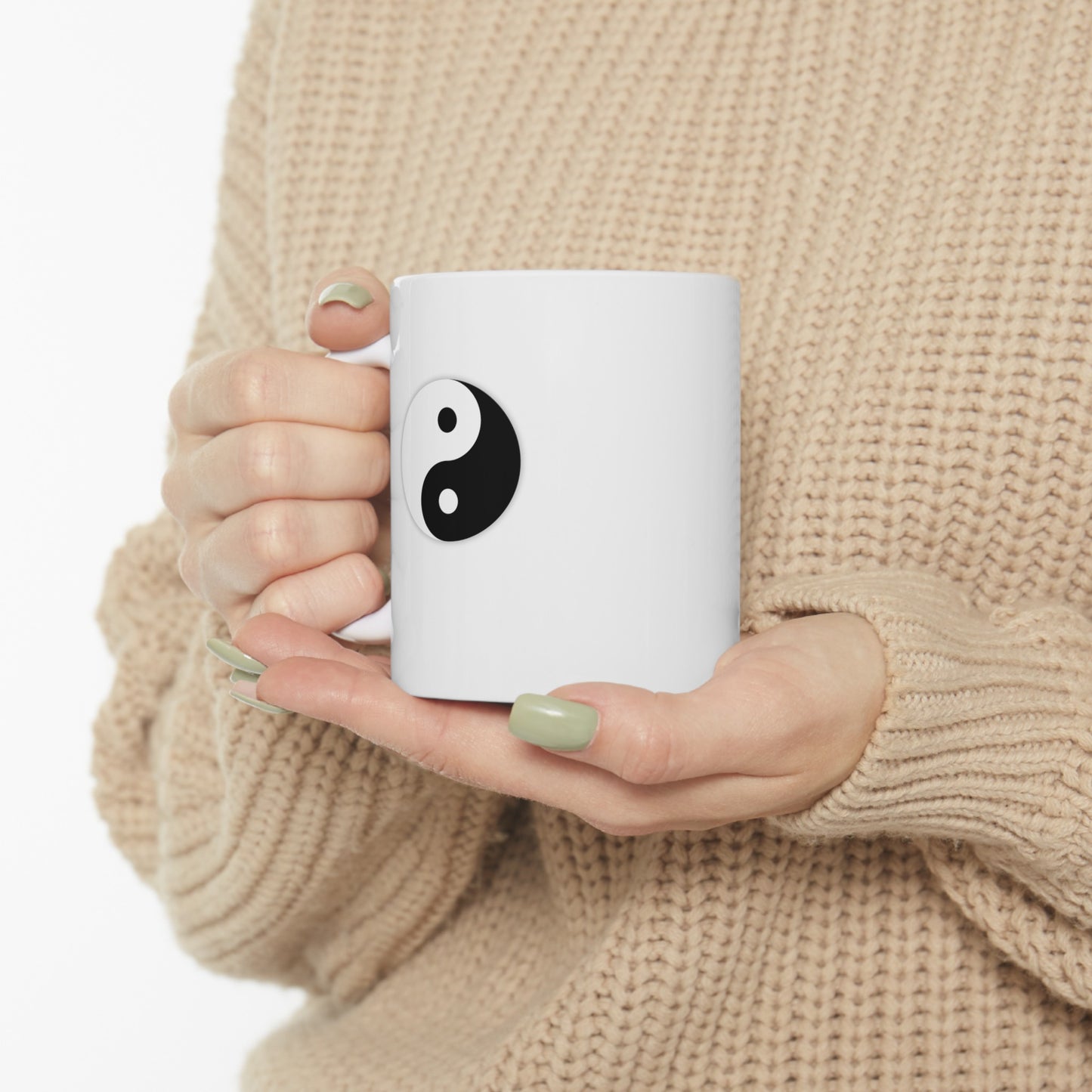 Zen Time & Yin Yang Effect Ceramic Mugs - Find Harmony in Every Sip