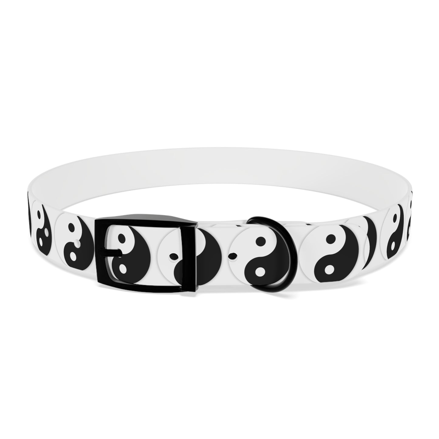 Yinyang Effect Dog Collar - Balance and Style