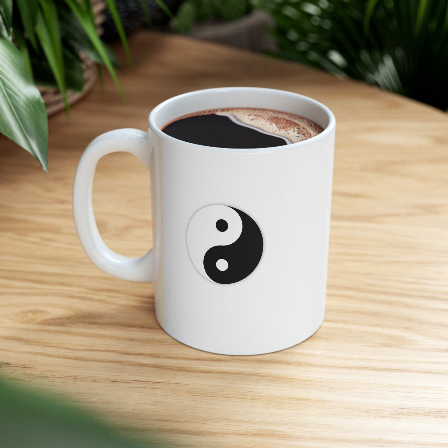 Zen Time & Yin Yang Effect Ceramic Mugs - Find Harmony in Every Sip