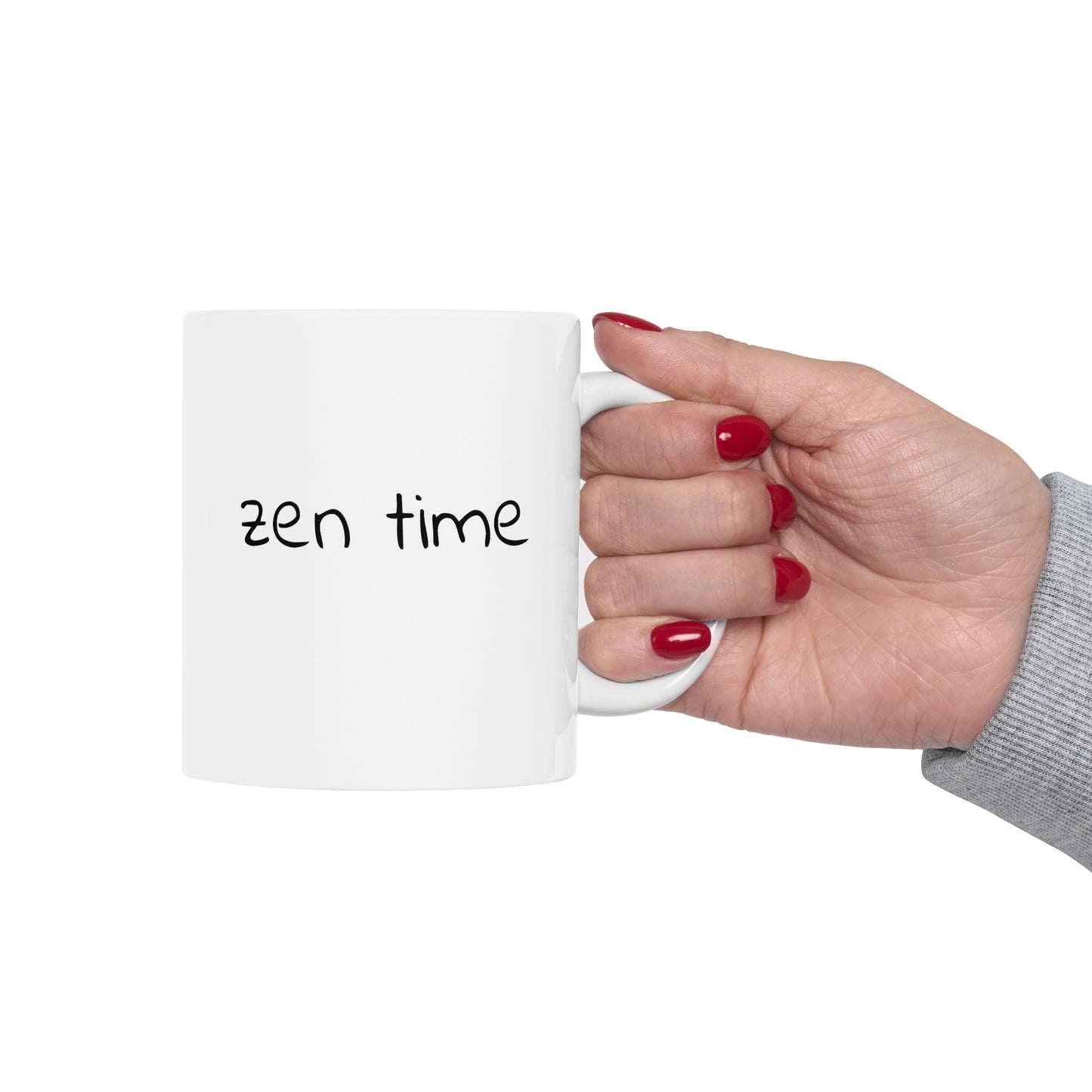 Zen Time & Yin Yang Effect Ceramic Mugs - Find Harmony in Every Sip